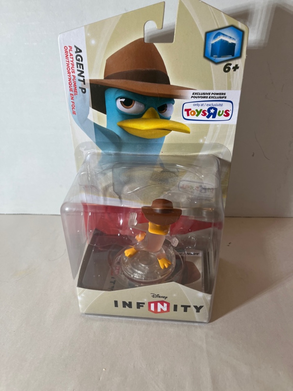 Disney Agent P Figure - Blue, Yellow, Brown collector item Toys R Us
